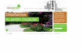 Proyecto Website IdeaJardin_Paisajismo modular
