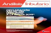 Revista Analisis Tributario Marzo 2012