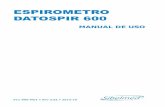 Manual Uso Espirometro Datospir 600 Es