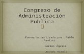 Congreso de Administración Publica(1)