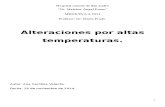 Alt x Altas Temperaturas