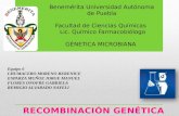RECOMBINACIÓN GENETICA FCQ.pptx