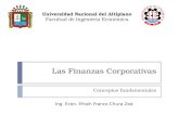 Finanzas corporativas - Conceptos