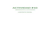 Contexto Social Actividad #10 Artesanos (Oapc 3)