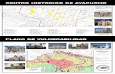mapa de centro historico de ayacucho