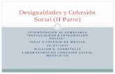 Desigualdades y Cohesión Social (II Parte)