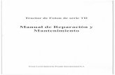 Manual de Reparación y Mantenimiento Serie TD