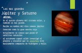 Exposicion Geologia Jupiter y Saturno