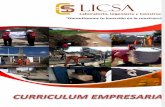 Curriculum LICSA - Cliente 2015