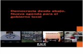 Rep Romero, j., Boix, A. y Otros 2015 Democarcia Desde Abajo. Nueva Agenda Para El Gobierno Local