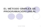 El Método Símplex de Programación Lineal
