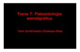 Paleontología Estratigrafica