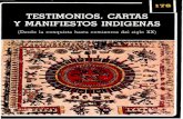 Testimonios, Cartas y Manifiestos Indígenas - Lienhard