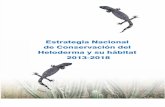 Estrategia Nacional de Conservacion Del Género Heloderma y Su Habitat 2013-2018