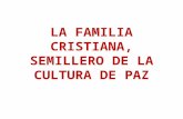 Familia Cristiana Semillero de Cultura de Paz