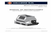 Manual Mezcladora MRHP 1700 Optimo