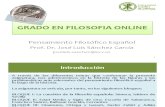 Introducción. La Cuestión Filosófica Española Con Logo
