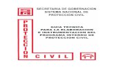 Guía Técnica Programa de Protección Civil