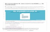 El Currículum .H, una nueva modalidad de currículum
