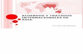 Acuerdos y Tratados Internacionales de ASIA