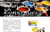 Clase 10 Pinturas - Construccion II