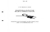 Curso de Instalador Electricista - Instalaciones Electricas en Viviendas III