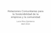 Lucio Rios-Responsabilidad Social y Desarrollo Sostenible