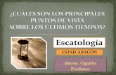 Escatología 3 Escuelas de Intepretación