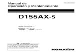 Operacion y Mantenimiento Tractor Oruga D155AX-5