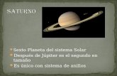 Presentación Saturno