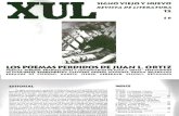 Juan L. Ortiz - Revista Xul N° 12