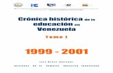 Crónica histórica de la educación en Venezuela 1999-2001