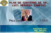Plan de Gobierno de Luis Herrera y Jaime Lusinchi. Viernes Negro-phpapp01