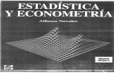 Estadística y econometría - Alfonso Novales