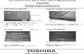 Toshiba Satelite Reemplazo de Partes