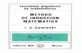 Método de Inducción Matemática - I. S. Sominski