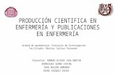 Producción Csdbientifica en Enfermería y Publicaciones en Enfermería Autoguardado
