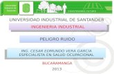 Peligro Ruido Ing Industrial Uis Cesar 2013