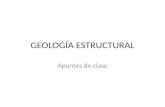 Geología Estructural Datos de Clase