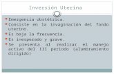 1. Inversion Uterina