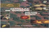 Semillas de Quercus - Biologia, Ecologia y Manejo