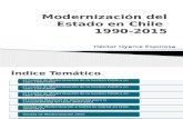 Modernización Del Estado en Chile 1990-2015