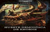 Codex Hueste Demoníaca de Khorne