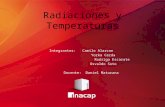 Radiaciones y temperaturas