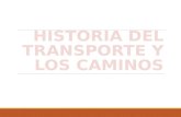 Historia Del Transporte y Los Caminos