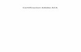 Certificacion Adobe ACA v1.1