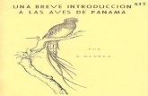 Una breve introducción a las aves de Panama. E. mendez.pdf