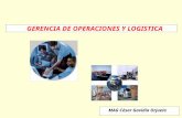 1. Gerencia de Operaciones y Logistica