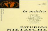 Estudios Nietzsche 2 La Música