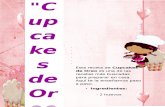 Receta para preparar Cupcakes de  Oreo